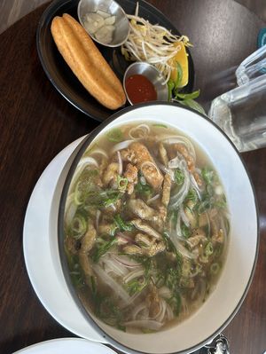 Tasty Hanoi chicken pho  at Brother Bon in Northcote
