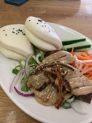 Mushroom bao. OMG 👌🏽 at Brother Bon in Northcote