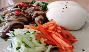 Mushroom bao at Brother Bon in Northcote
