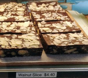 Walnut slice at Brother Bon in Northcote