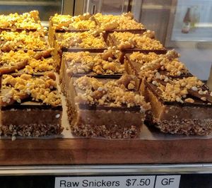 Raw snickers at Brother Bon in Northcote