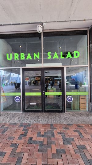 Unfortunately now closed at 3pm at Urban Salad in Amsterdam
