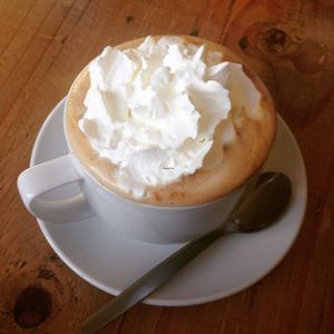 Cappuccino at Conscious 108 in Johannesburg