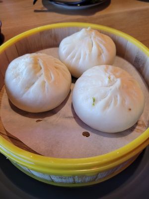Spicy cabbage buns at Nana's Dim Sum and Dumplings in Aurora