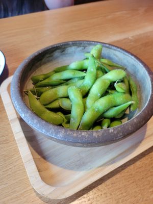 Edamame at Nana's Dim Sum and Dumplings in Aurora