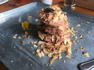 What they called 'pancakes' at Free Food in Johannesburg