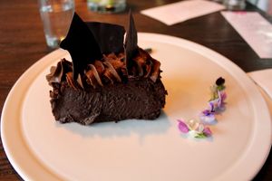Chocolate cake. at Free Food in Johannesburg