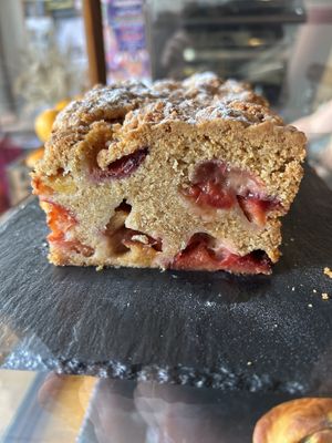 Plum loaf.  at EZ and Moss in North London