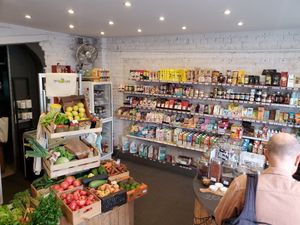 Inside at Spozyvczak in Gdansk