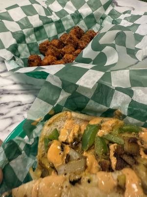 Sweet tato tots  at Mike's Vegan Grill in Winston-salem
