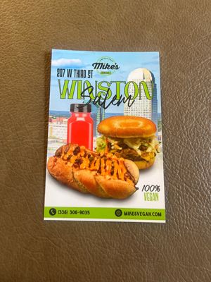   at Mike's Vegan Grill in Winston-salem