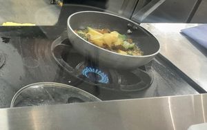 With a see-through glass so you can watch the cooking process. at Foody - Emart Khan-Uul District in Ulaanbaatar