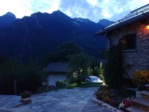 view at night at Boutique B&B La Quiete del Bosco  in Mesocco