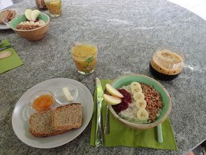 breakfast at Boutique B&B La Quiete del Bosco  in Mesocco