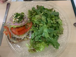 Burger  at Beauty of Sprouts in Sarasota