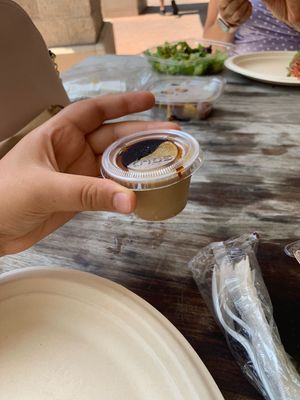 Crème brûlée at Beauty of Sprouts in Sarasota