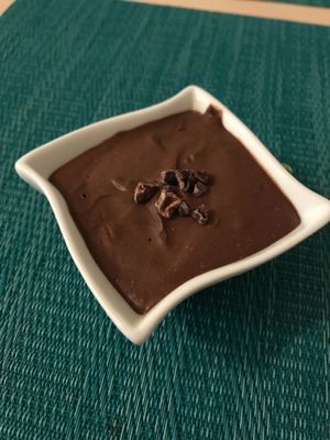 Delicious chocolate, oil free desert! at Beauty of Sprouts in Sarasota