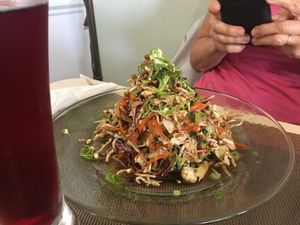 Raw Pad Thai at Beauty of Sprouts in Sarasota