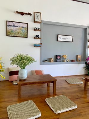 Cozy space at Chay Station in Da Lat