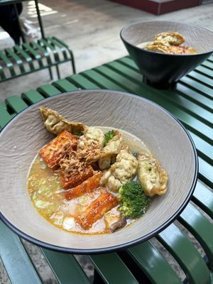 Vegan ramen (large) 15£  at Saiko Ramen Bar in Sheffield