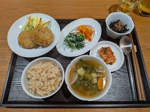 Set menu at e-um(이음) in Jeju