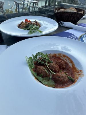 Vegan meatballs  at Med Parga in Parga