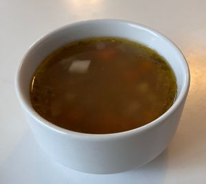 Hrstková soup  at Vegit Point in Jablonec