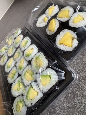 Maki avocat et Maki mangue   at Donroll's in Région Wallonne