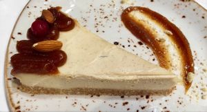 Vanilla Cheesecake (Cheesecake of the Day) at Super Natural Kitchen at Super Natural Kitchen in Dubai