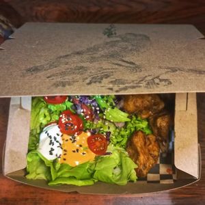 Ensalada Bonelexx Riot.  at Rincón Vegano - Fraccionamiento Las Américas 2. in Merida