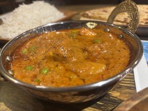 Home made paneer   at Shama Vegetarian Indian Restaurant in Kyoto