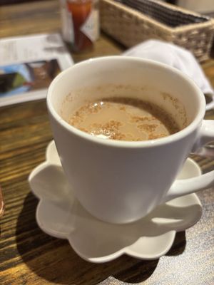   at Shama Vegetarian Indian Restaurant in Kyoto