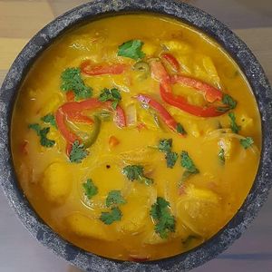 curry at Carro Vegetariano - Mobile Trailer in Belo Horizonte