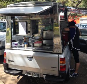2nd cart near Praca da Liberdade at Carro Vegetariano - Mobile Trailer in Belo Horizonte