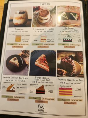  at MIMI - Vegan Sweets & Restaurant in Kyoto