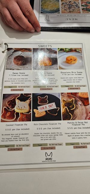  at MIMI - Vegan Sweets & Restaurant in Kyoto