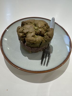 Match butter scone   at MIMI - Vegan Sweets & Restaurant in Kyoto
