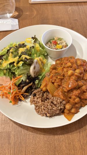 Vegan curry   at KOKORO Kitchen in Kyoto