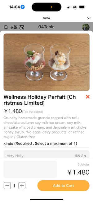   at KOKORO Kitchen in Kyoto