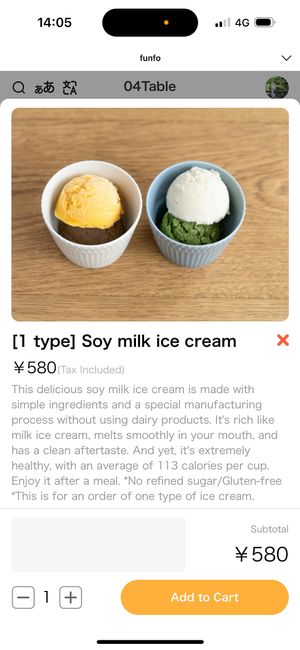   at KOKORO Kitchen in Kyoto