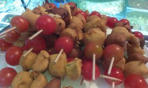 pakoras at Atma Buda in Budapest