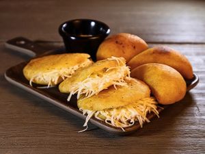 Arepitas y Empanaditas at Logan's Garden in Madrid