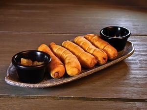 Tequeños at Logan's Garden in Madrid