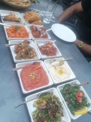 Mezze at Al Dar Syrian Restaurant in Hannover