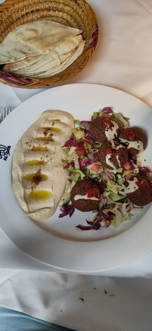 Falafel at Al Dar Syrian Restaurant in Hannover