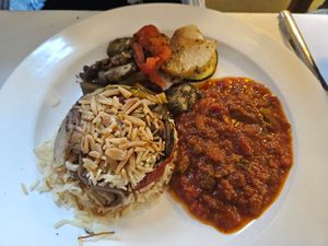 Magluba at Al Dar Syrian Restaurant in Hannover