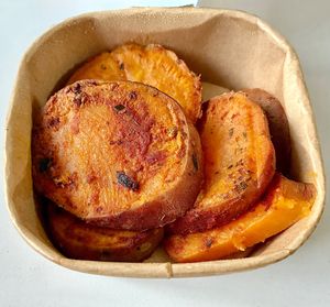 Roasted sweet potatoes  at Krave - DIFC in Dubai