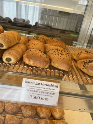 Potato pastry  at Safia in Khiva