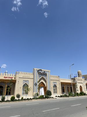Outside   at Safia in Khiva