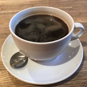 Coffee  at Caffi Iechyd Da in Carmarthen